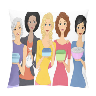 Personality  Pot Luck Party Pillow Covers