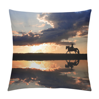 Personality  Horse Riding Pillow Covers