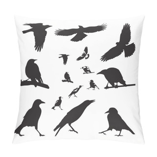 Personality  Australian Magpie Pillow Covers