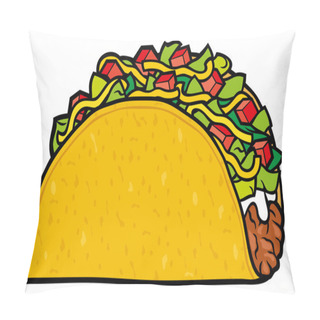 Personality  Taco - Mexican Food Pillow Covers