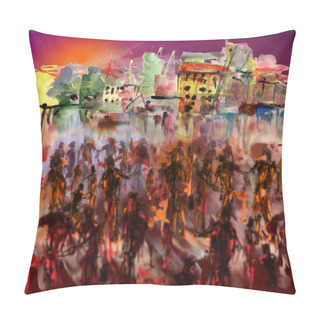 Personality  People On The Waterfront Pillow Covers