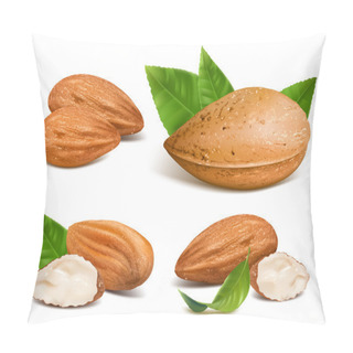 Personality  Almonds With Kernels Pillow Covers