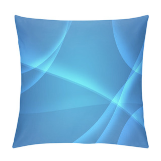 Personality  Aqua Abstract Background Pillow Covers