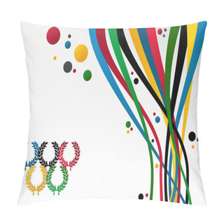 Personality  London Olympics Games 2012 Background Pillow Covers