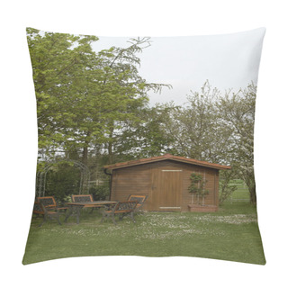 Personality  Peaceful Summerhouse Pillow Covers