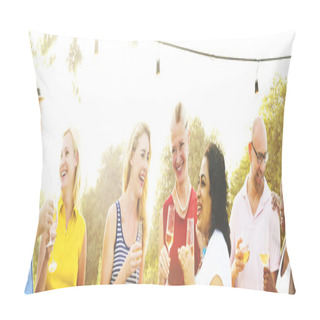 Personality  Diverse People Outdoors Pillow Covers