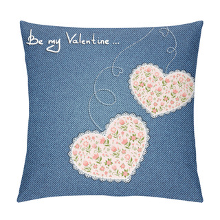 Personality  Valentine's Day Card Pillow Covers