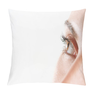 Personality  Woman Half Face Pillow Covers
