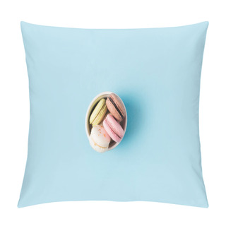 Personality  Macarons In Bowl Pillow Covers