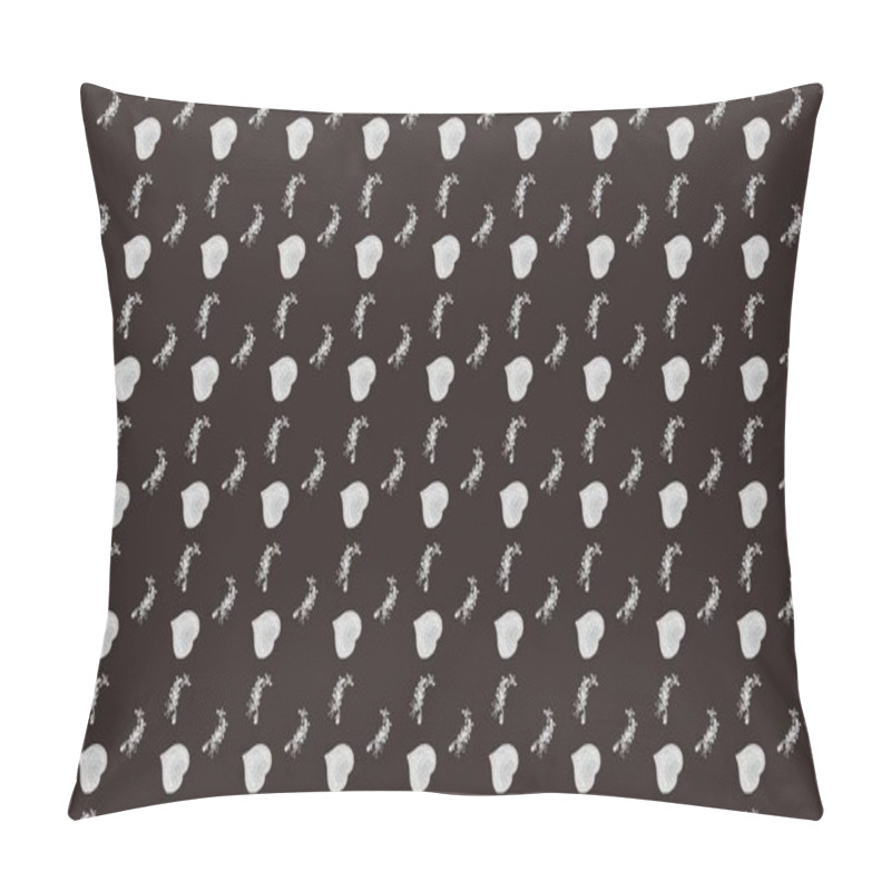 Personality  Colored background with different accessories pillow covers