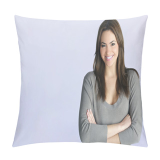 Personality  Young Woman Portrait Pillow Covers