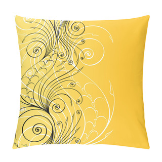Personality  Stylish Floral Background Pillow Covers