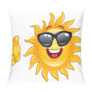 Personality  Thumb Up Sun Pillow Covers