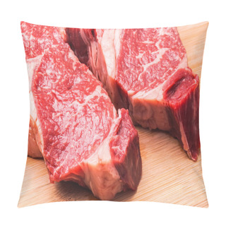 Personality  Raw Beef Meat Pillow Covers