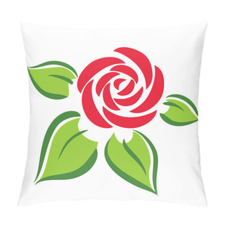 Personality  Rose Symbol Pillow Covers