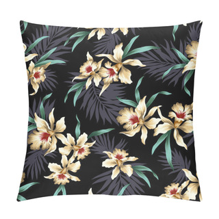 Personality  Pattern Of Cattleya Pillow Covers