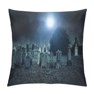 Personality  Cemetery Night Pillow Covers