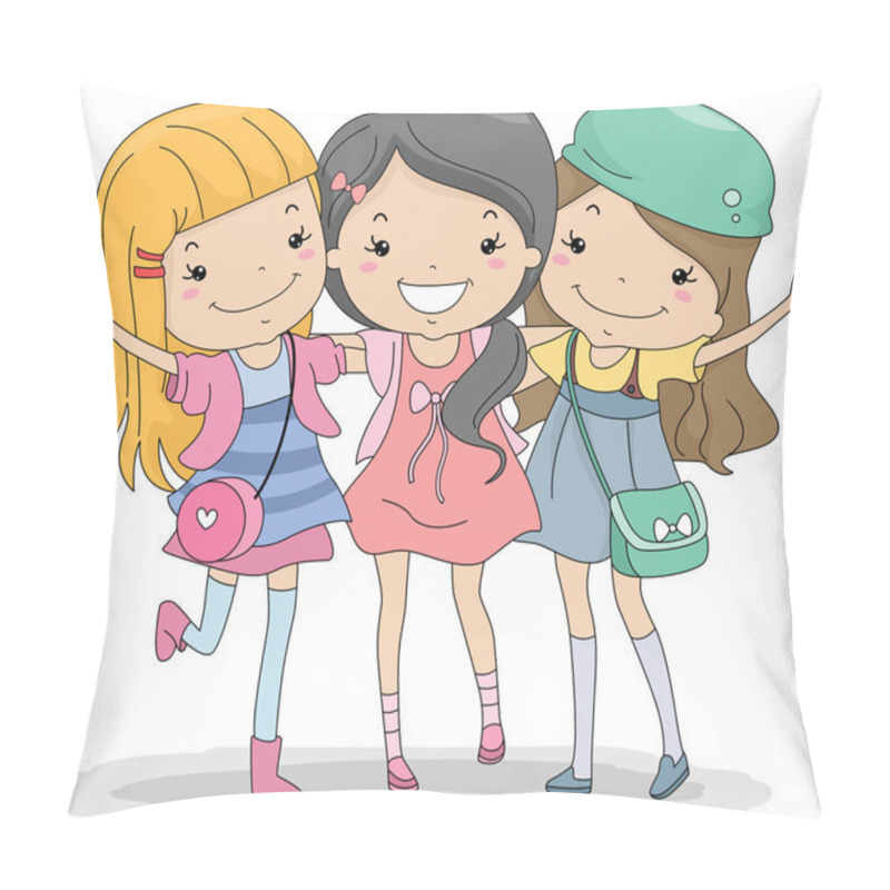 Personality  Best Friends Forever pillow covers