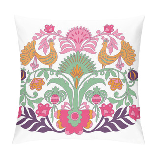 Personality  Composition Of Birds Background Pillow Covers