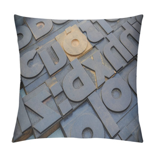 Personality  Movable Type For Print Pillow Covers