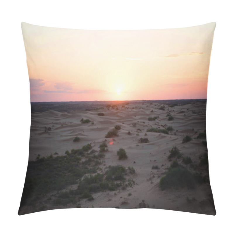 Personality  Yellow Sand On The Dune Pillow Covers