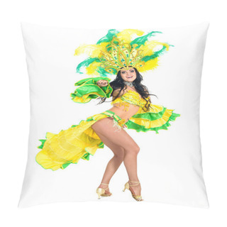 Personality  Carnival Dancer Woman Dancing Pillow Covers