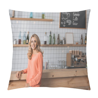 Personality  Cafe Owner Pillow Covers