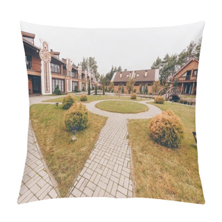 Personality  Countryside Cottages Pillow Covers