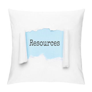 Personality  Concept Of Discovering Resources. Uncovered Unrolled Beige Torn Paper And Search Engine Optimization Abbreviation. Pillow Covers