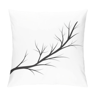 Personality  Bare Branches And Trunk Of A Cherry Tree Pillow Covers
