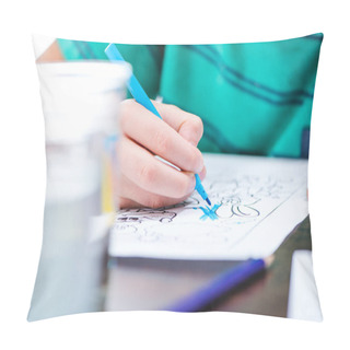 Personality  Child Drawing Picture  Pillow Covers