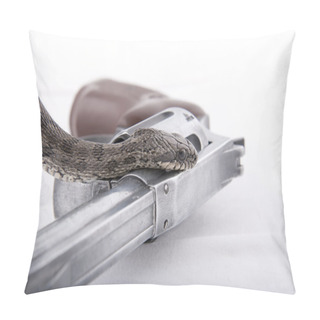 Personality  The Snake Creeps On A Handgun Pillow Covers