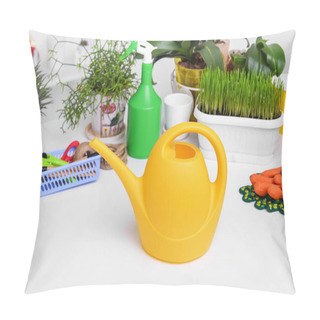 Personality  Watering Can For Watering Indoor Plants. Pillow Covers