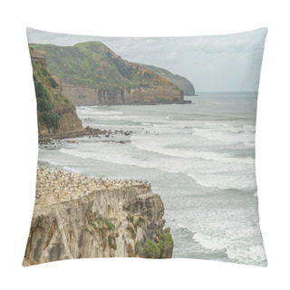 Personality  Stormy Ocean Pillow Covers