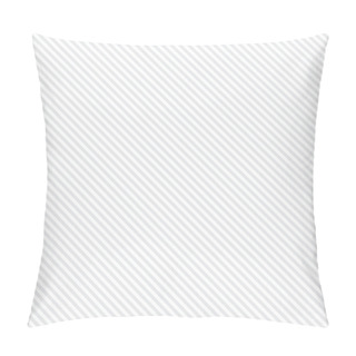 Personality  Diagonal Lines White Pattern. Seamless Texture. Pillow Covers