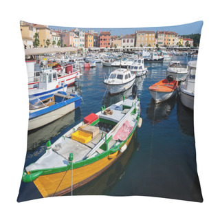 Personality  Marina Of Rovinj Town, Croatia Pillow Covers