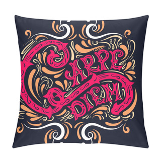 Personality  Vector Typographical Background Pillow Covers