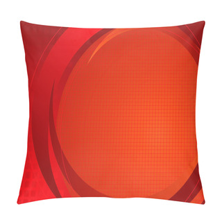 Personality  Technical Base Red Pillow Covers