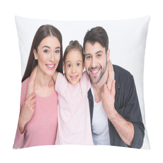 Personality  Happy Family With One Child    Pillow Covers