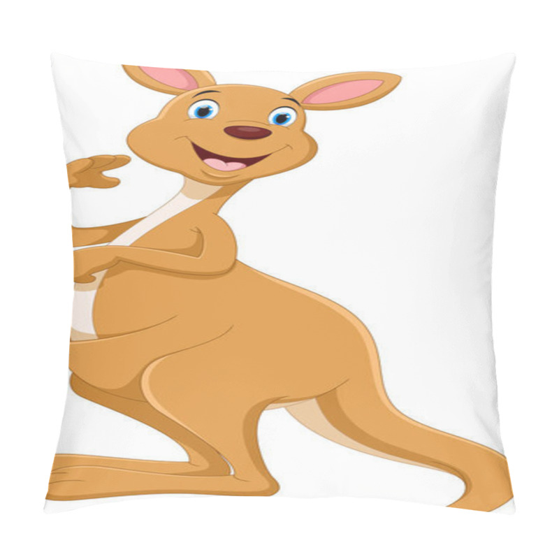Personality  Cute Kangaroo Cartoon  Pillow Covers