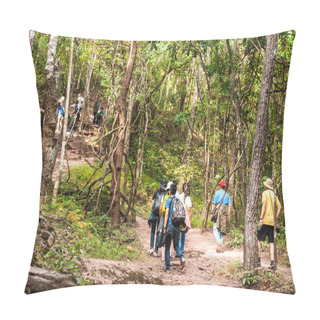 Personality  Hikers Group Walking Pillow Covers