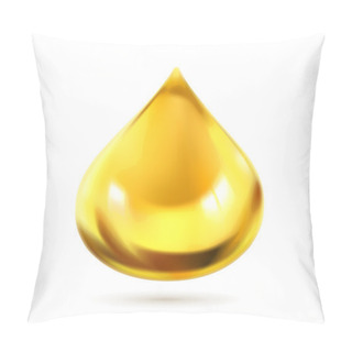 Personality  Oil Drop, Vector Icon Pillow Covers