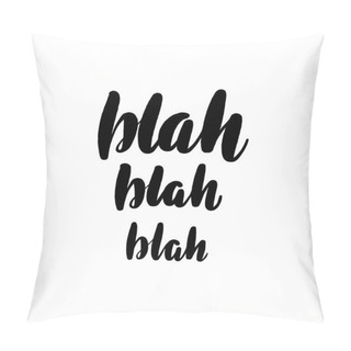 Personality  Inspirational Handwritten Brush Lettering Inscription Pillow Covers
