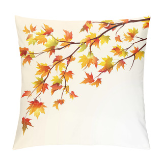 Personality  Autumn Maple Branch Pillow Covers