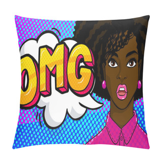 Personality  OMG Word Bubble Pillow Covers