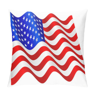 Personality  American Flag. Pillow Covers