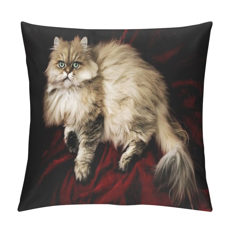 Personality  Her Majesty Cat Lukas ... Pillow Covers