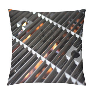Personality  Hot Grill And Fire Pillow Covers