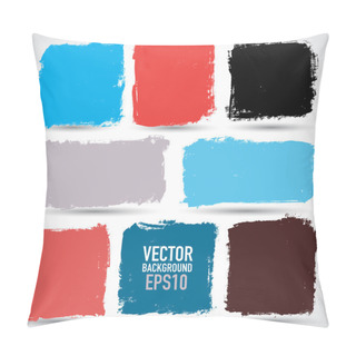 Personality  Grunge Colorful Backgrounds Pillow Covers