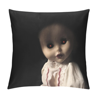 Personality  Vintage Spooky Doll Pillow Covers